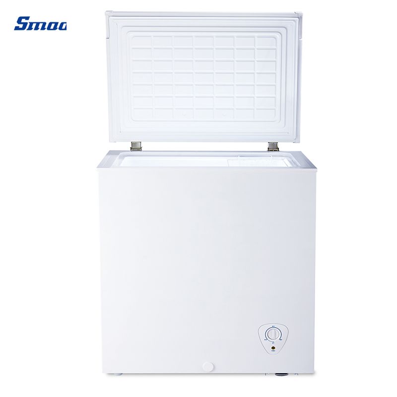 Smad 5 Cu. Ft. Single Door Deep Chest Freezer with Adjustable thermostat