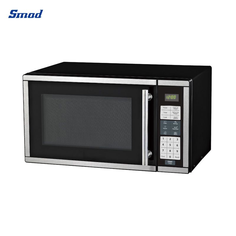 Smad 0.9 Cu. Ft. Digital Stainless Steel Microwave Oven with 10 Microwave power level