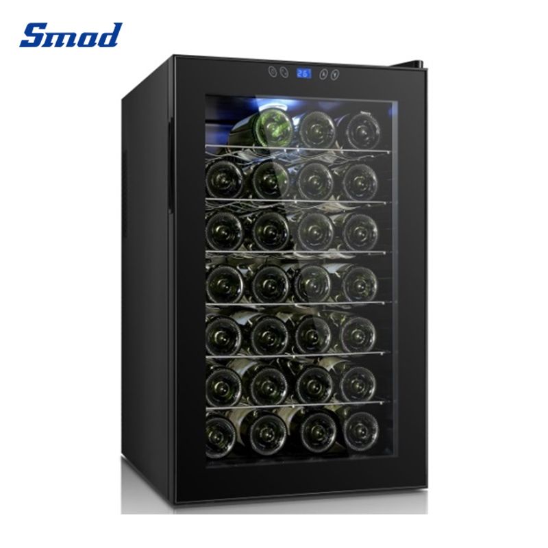 Smad 28 Bottle Thermoelectric Wine Cooler with No vibration