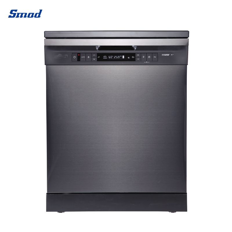 Smad 14 Sets Touch Control Dishwasher with Auto Open Door