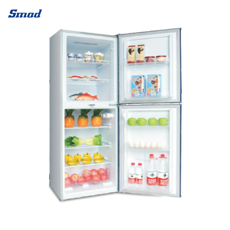 Smad 238l portable freestanding top freezer refrigerator with Energy saving compressor 