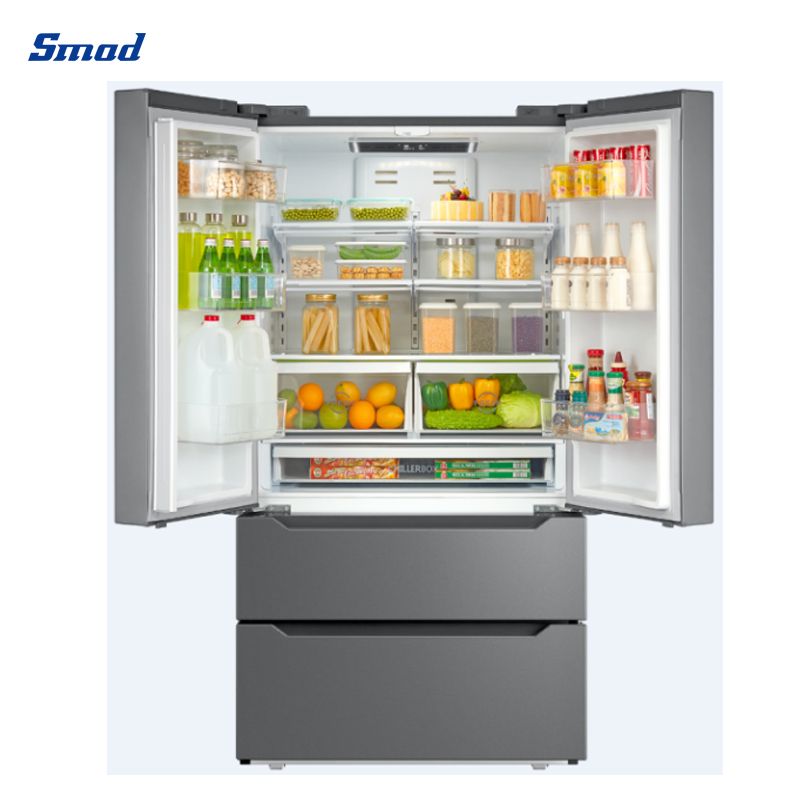 
Smad 23 Cu. Ft. Counter Depth French Door Refrigerator with Freezing and super cooling function
