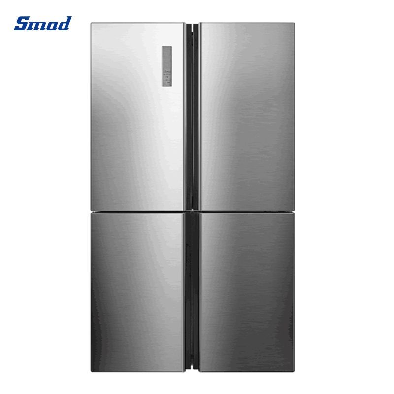 Smad 640L No Frost Stainless Steel 4 Door Refrigerator with Double circulation system
