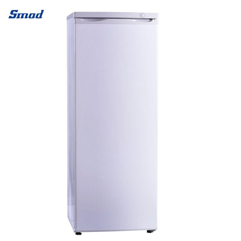 Smad 7.6 Cu. Ft. single door upright freezer with 8 drawers