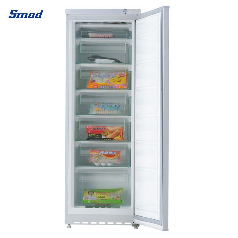 Smad 7.6 Cu. Ft. upright freezer with 8 drawers