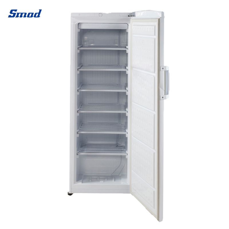 Smad 9.9 Cu. Ft. upright freezer with outside aluminum evaporator