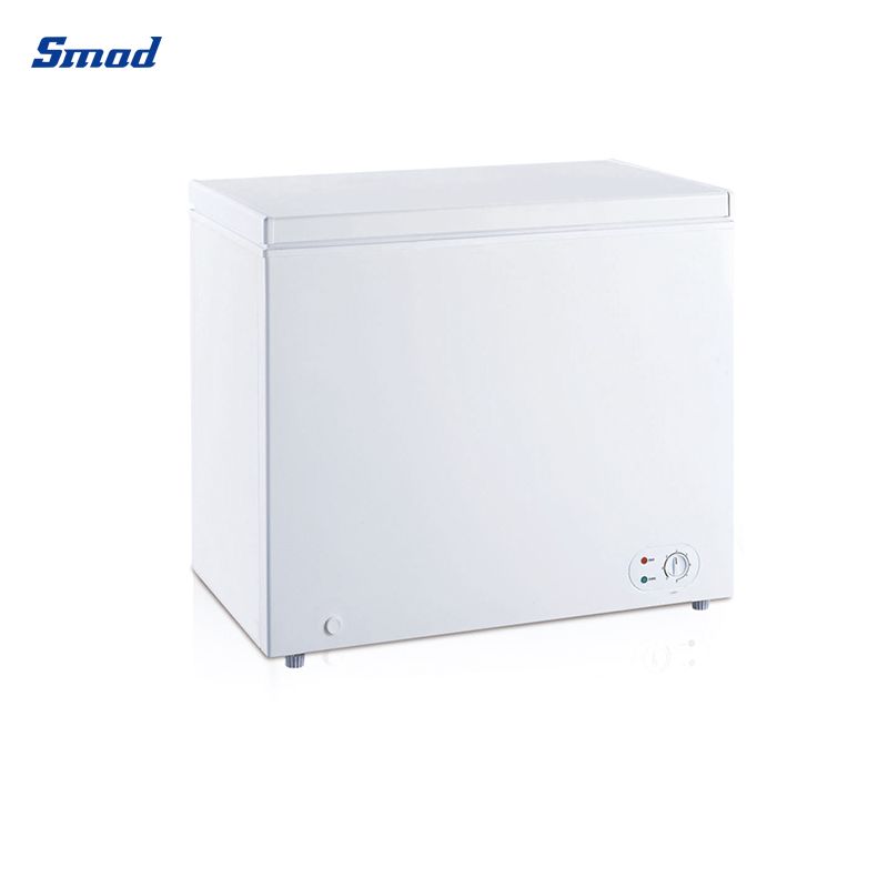 Smad AC/DC Single Solid Door Solar Chest Freezer with Adjustable thermostat