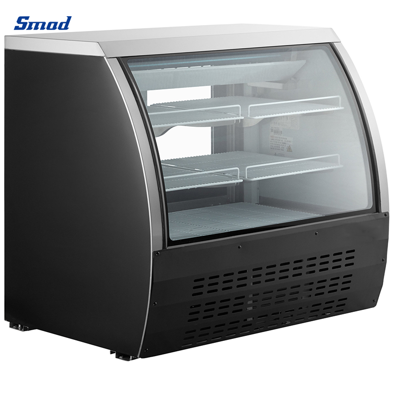 Smad 508L Curved Glass Refrigerated Deli Case with ETL Safety