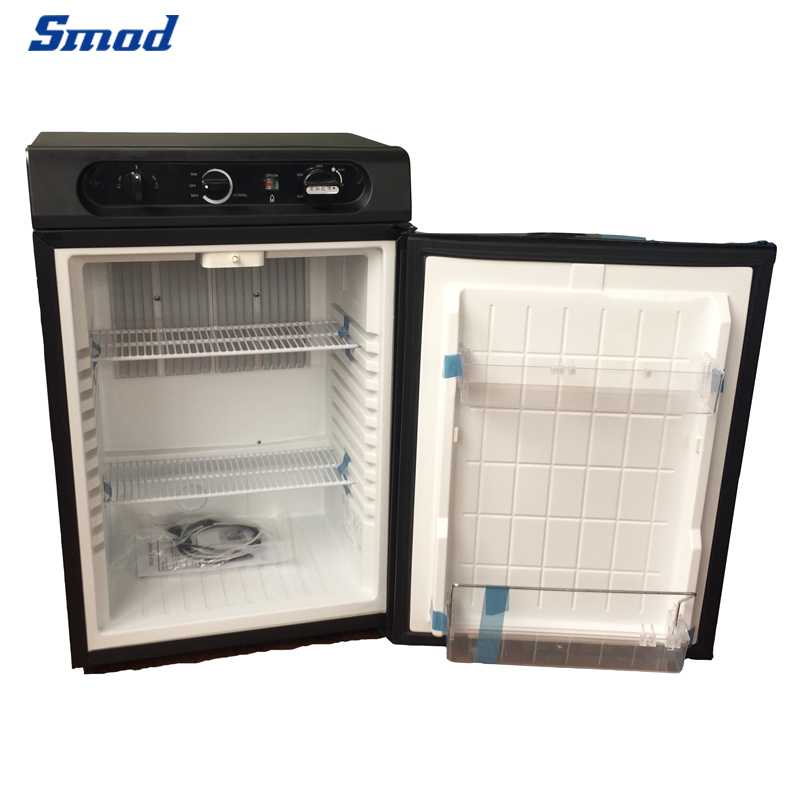 
Smad 1.4 Cu. Ft. AC/DC/Gas 3-Way Refrigerator with Adjustable Shelves