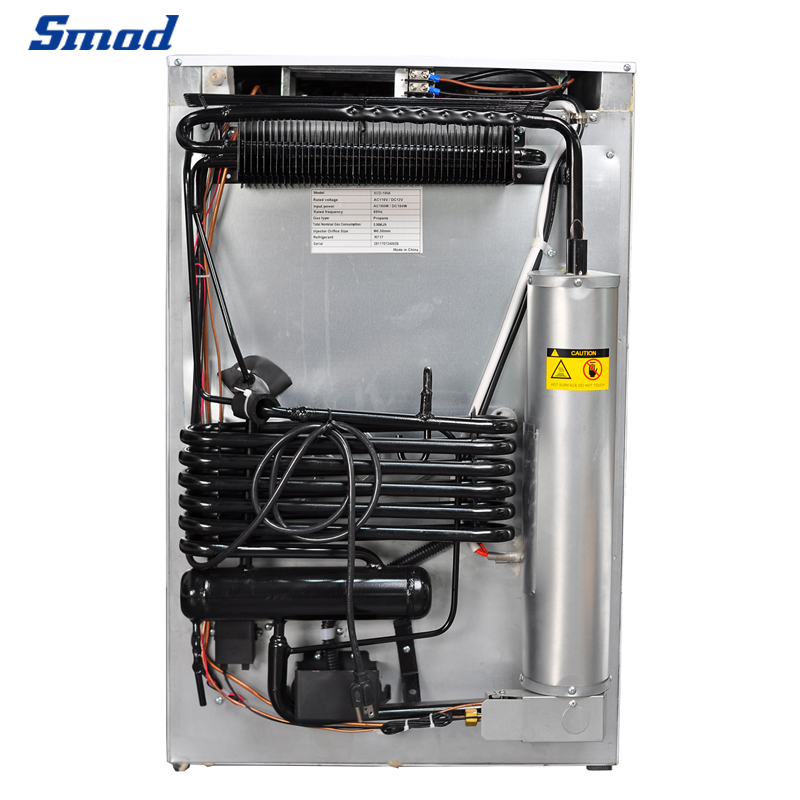 
Smad 3.5 Cu. Ft. Single Door Electric/Gas Refrigerator with Reversible Door