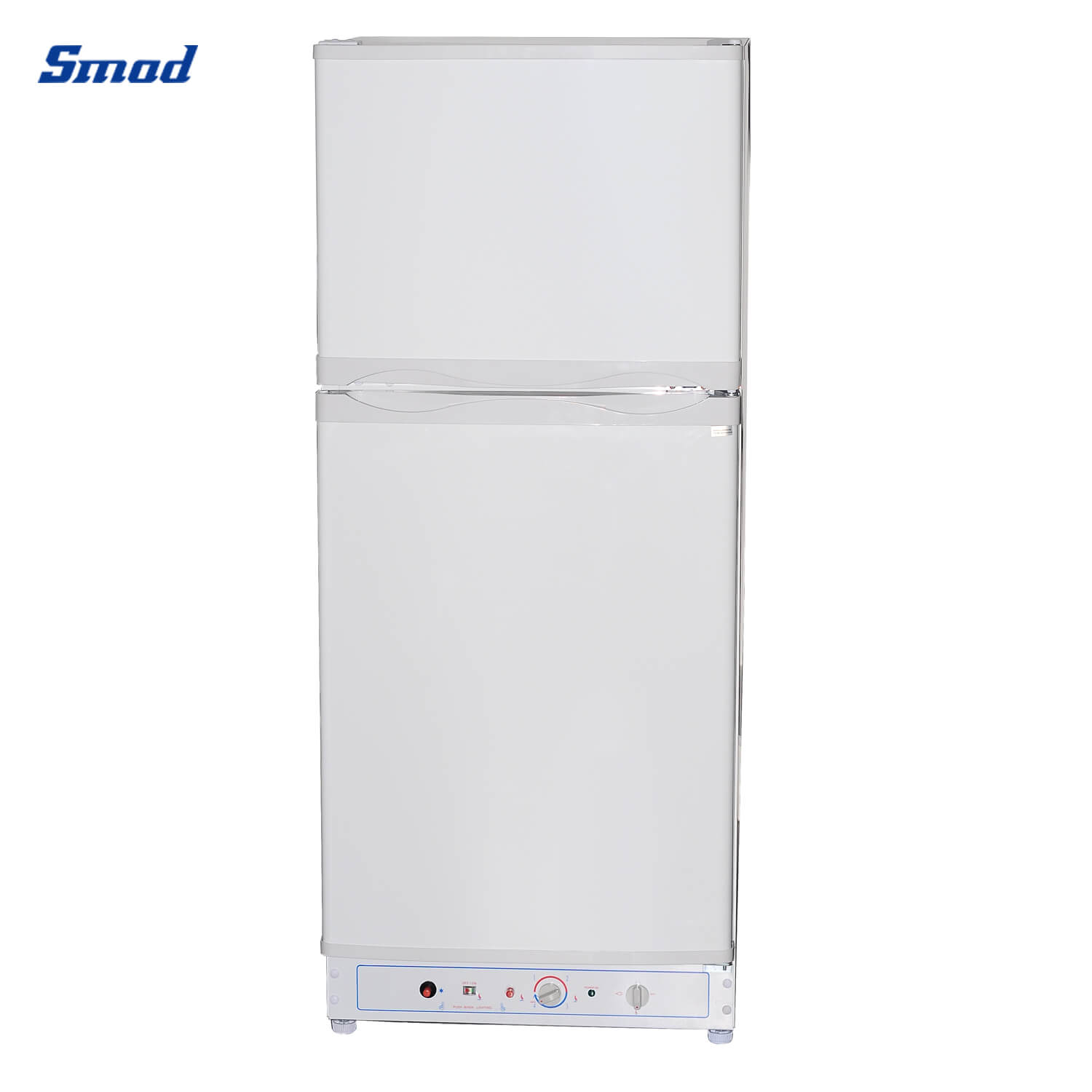 
Smad Gas Top Freezer Double Door Fridge Freezer with no noise