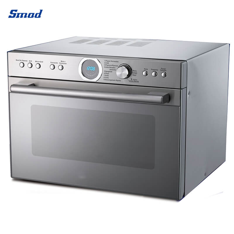 Smad 1.2 Cu. Ft. Compact Microwave Oven with toaster and grill