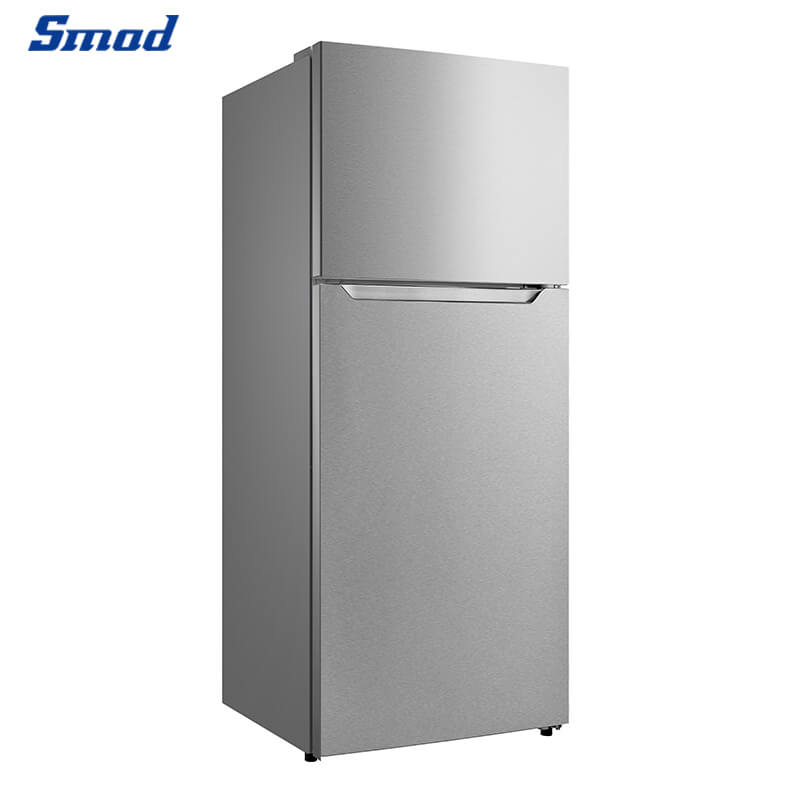 Smad 14.8 Cu. Ft. Electronic Control Top Freezer Refrigerator with Interior LED light