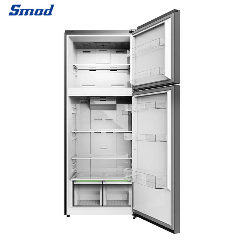 
Smad 14.8 Cu. Ft. Electronic Control Top Freezer Refrigerator with Reversible door