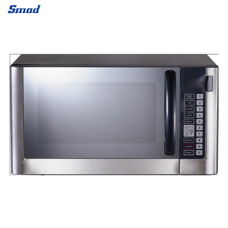 Smad 34L 1000W Digital Countertop Microwave with Express Cooking