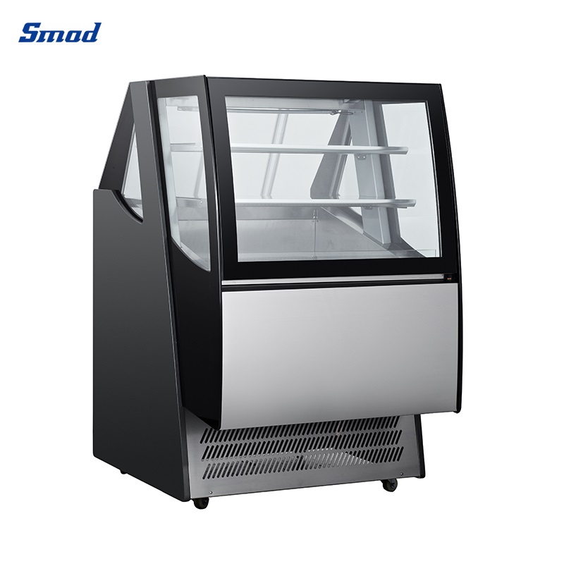 Smad 480L Freestanding Gelato/Ice Cream Display Freezer with Digital Temperature Controller