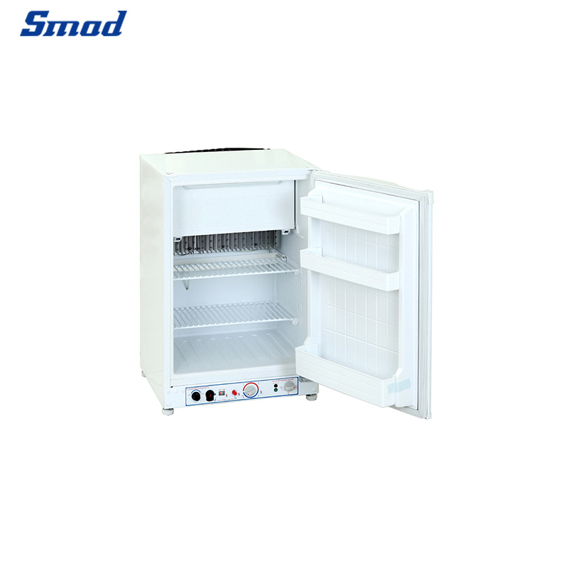
Smad White 12V Fridge with Freezer with Inner LED light