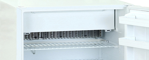 Smad 3.5 Cu. Ft. White Gas/12V/Propane 3 Way Refrigerator with Mini Freezer Chamber