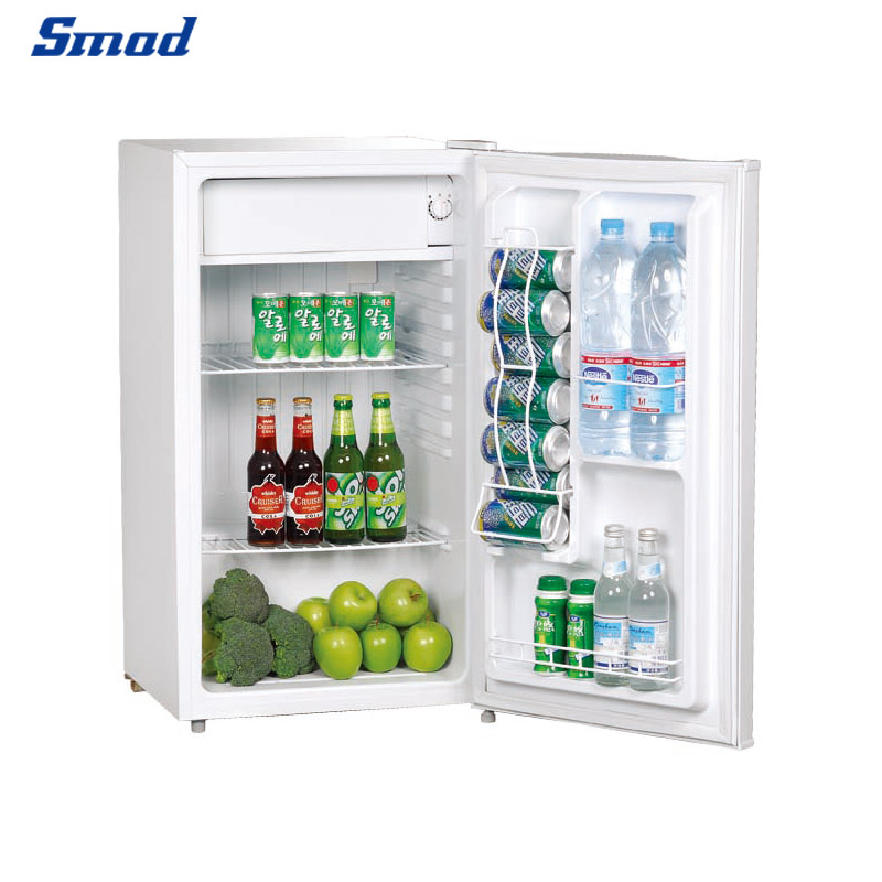 
Smad 2.6 Cu. Ft. Single Door Wood Like Compact Refrigerator with Outside Evaporator