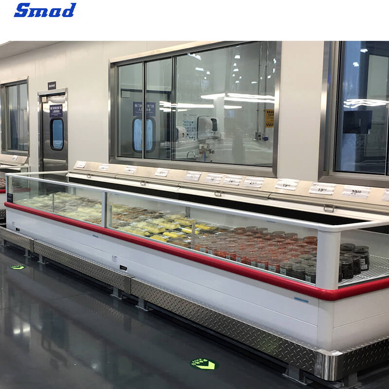 
Smad 356L Commercial Island Display Freezer with Energy-saving option