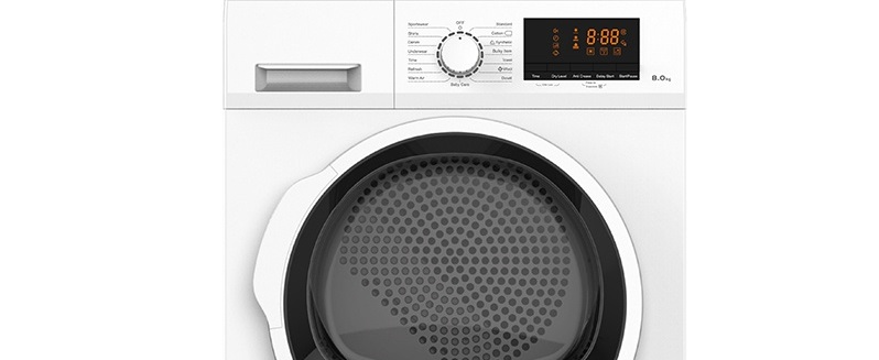 Smad 8Kg Heat Pump Clothes Dryer with LED display