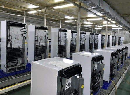 Smad Gas Refrigerator Production Line