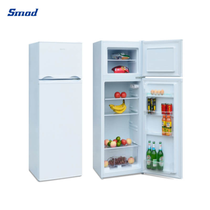Smad 4.7/7.9 Cu. Ft. Manual Defrost Top Freezer Refrigerator with 5 level temerature control