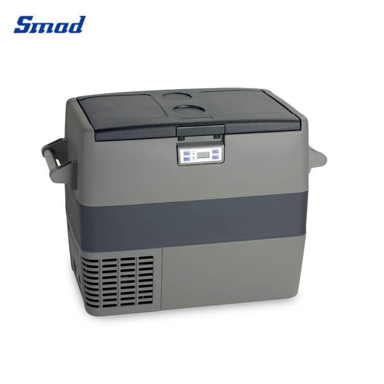 Smad 1.8 Cu. Ft. AC / DC 2 in 1 Portable Car Fridge Freezer with Intelligent circuit control system