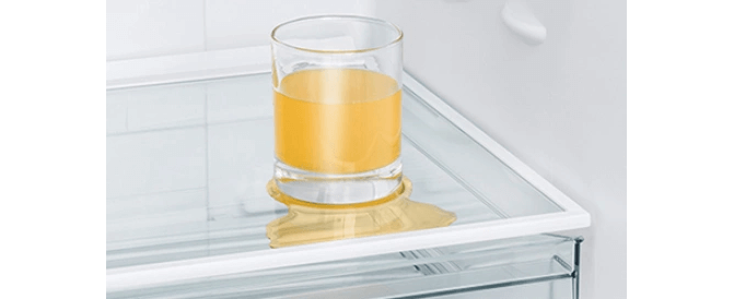 
Smad 472L Silver Double Door Fridge Freezer with Adjustable glass shelves
