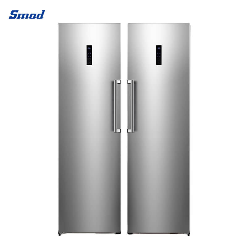 Smad 392L & 300L Single Door Upright Fridge and Freezer Combination with Automatic defrosting