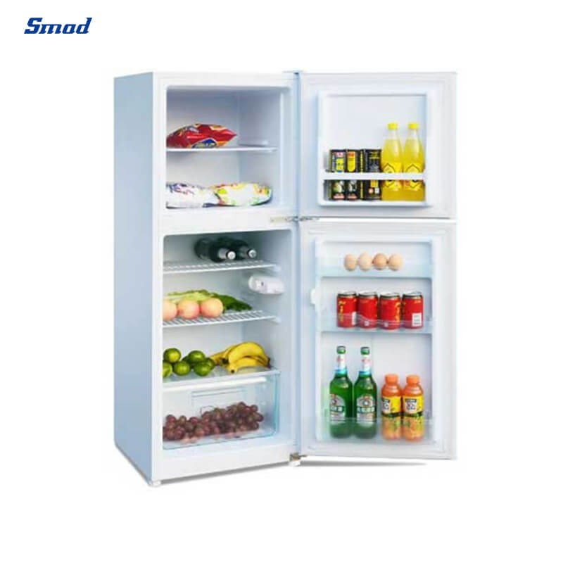 
Smad 472L Silver Double Door Fridge Freezer with A/A+ energy class