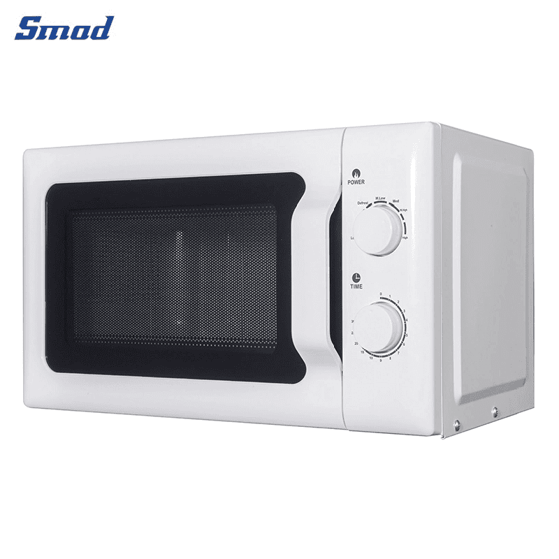 Smad 20L Mechanical Control Countertop Microwave Oven with Cooking end signal