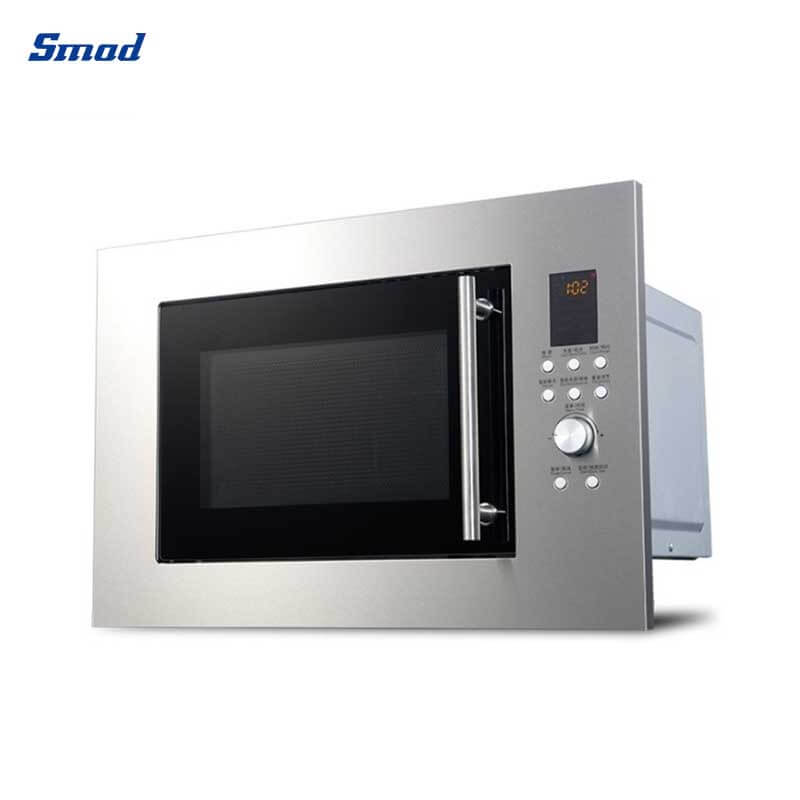 
Smad 1.0 Cu. Ft. Black Stainless Steel Built In Microwave Oven with 8 auto menu