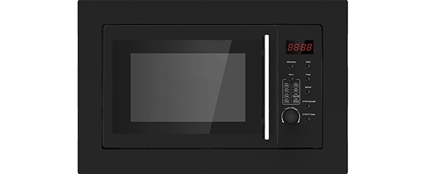 
Smad 1.0 Cu. Ft. Black Stainless Steel Built In Microwave Oven with Child safety lock