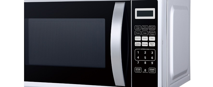 Smad 20L 700W Countertop Microwave Oven with push handle door & Cooking end signal