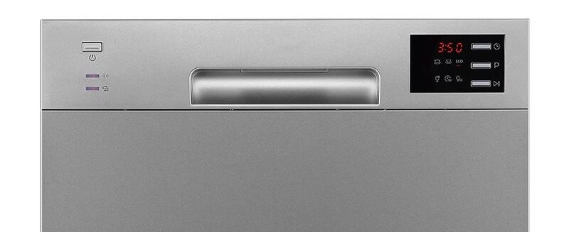 Smad Mini Compact Benchtop Dishwasher with 6 Programs