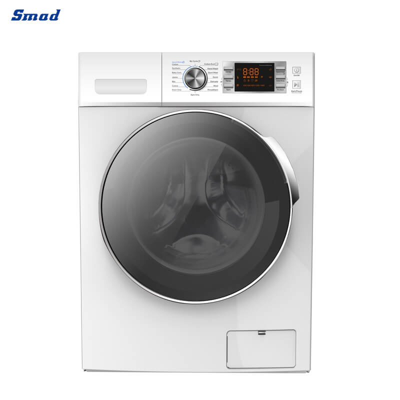 
Smad Front Load Washer and Dryer in One with 24 Hrs Delay start