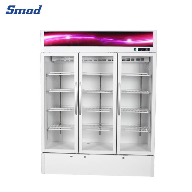 
Smad Commercial Beverage Cooler Fridge with Adjustable Shelf