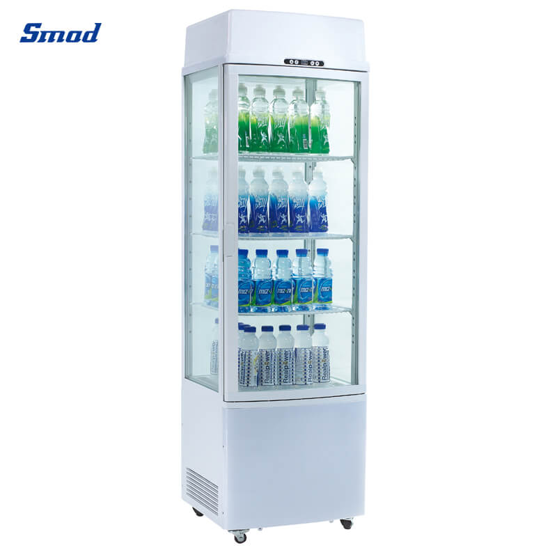 
Smad Commercial Glass Door Display Fridge with Stable feet