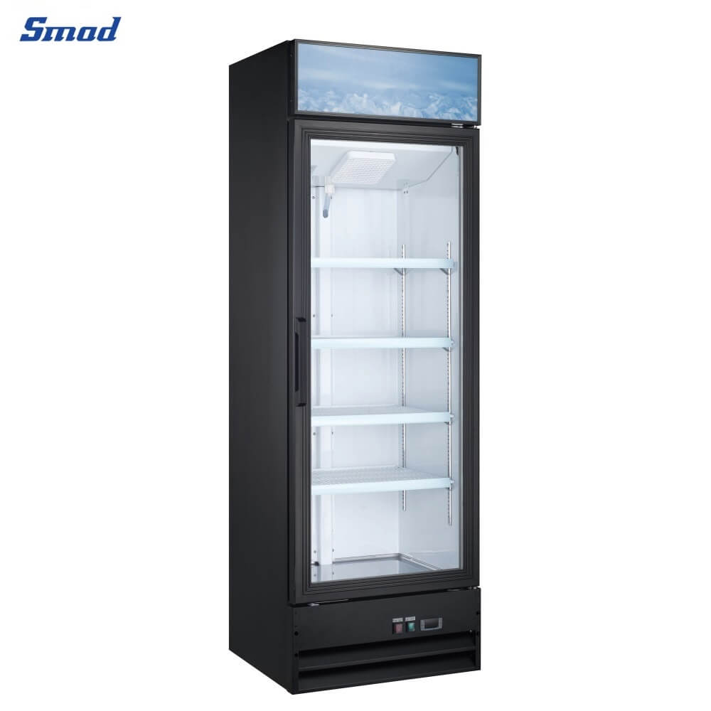 
Smad 368L/648L Single Glass Door Upright Display Freezer with Electronic control system