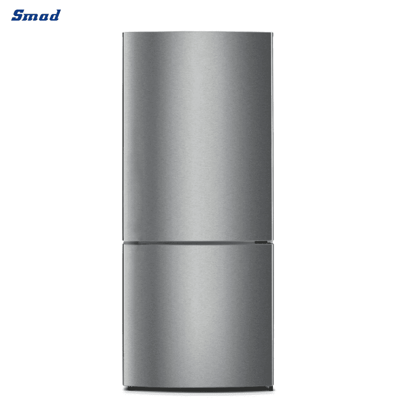 Smad 17.1 Cu. Ft. 33” Counter-Depth Bottom Freezer Refrigerator with Interior LED light