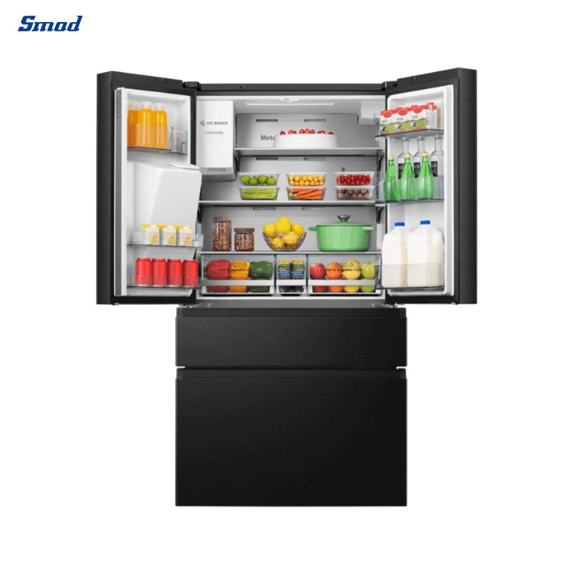 
Smad 578/560L Frost Free French Door Fridge Freezer with Total No Frost