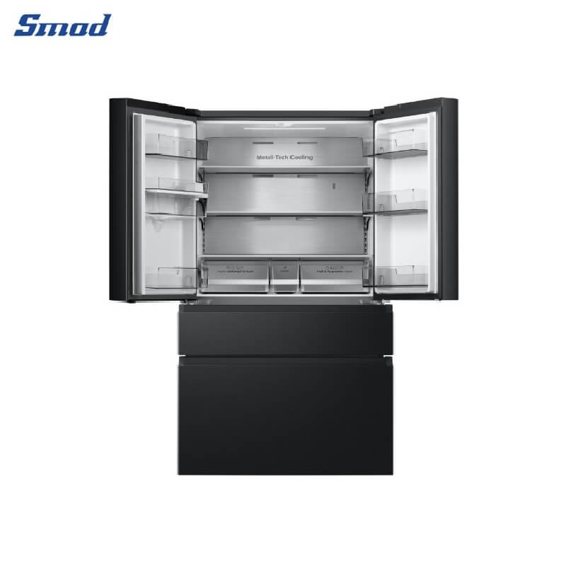 
Smad 578/560L Frost Free French Door Fridge Freezer with Metal-Tech Cooling