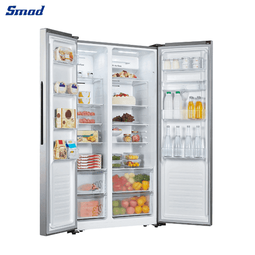 
Smad 519L Frost Free American Style Fridge Freezer with Soft LED lighting
