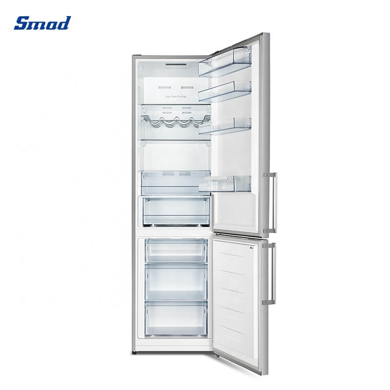 
Smad 334L Frost Free Bottom Freezer Fridge Freezer with Dual Cooling System