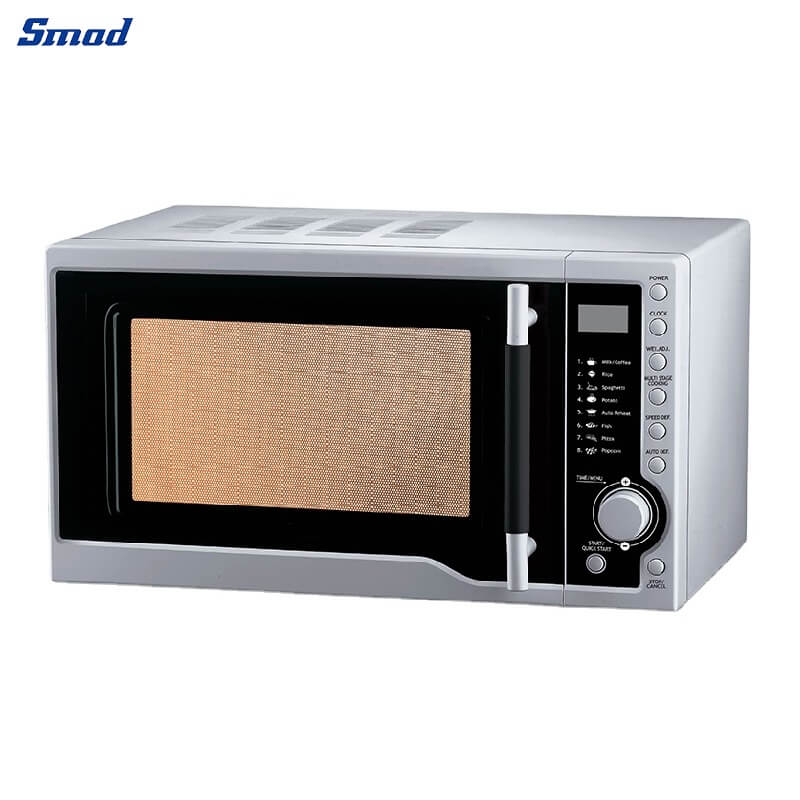 Smad 0.7/0.8 Cu. Ft. Compact Countertop Microwave Oven with 10 Power Levels