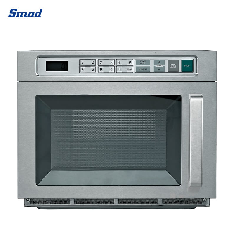 Smad 30L Countertop Commercial Microwave Oven with Two shelves