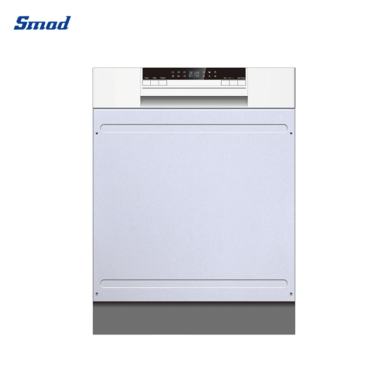 
Smad Automatic Semi Integrated Dishwasher with Top Mounted Control Panel