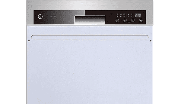 Smad Automatic Semi Integrated Dishwasher with Top Mounted Control Panel
