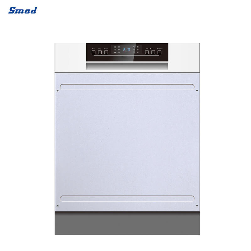 Smad 12/14 Sets Full Automatic Semi Built-in Dishwasher with 6 Washing Programs